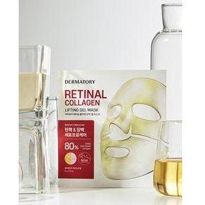 DERMATORY Retinal Collagen Lifting Gel Mask 22g x 3ea | Anti-Aging, Firming & Brightening